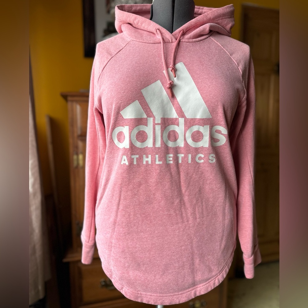 Adidas Women's Pink Athletics Hoodie
